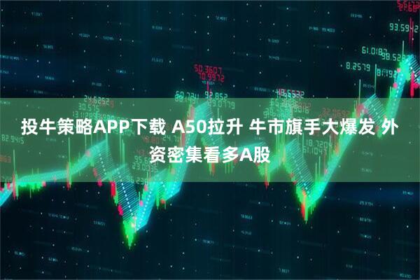 投牛策略APP下载 A50拉升 牛市旗手大爆发 外资密集看多A股
